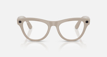 RAY-BAN META SKYLER - GEN 2 Frame Shiny Chalky Grey | Lenses Clear/Sapphire Transitions®