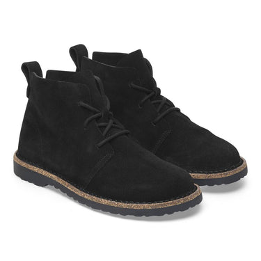 Men's Uppsala Mid Suede Leather Black Regular/Wide