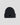 Extra Fine Merino Wool Beanie Black