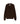 Blended wool v-neck sweater "Warm Winter" Chocolate