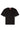 T-Adjust-Bigoval T-shirt with embossed Oval D Black