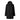 Women's April Hooded Raincoat in Black