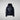 Boy's Artie Hooded Puffer Jacket in Blue Black