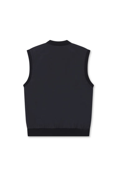 Men's ATHLETIC Hybrid Knit Vest Black