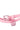 B-Charm Hip Slim leather belt with 1DR bag charm Pink