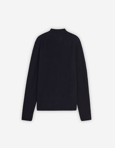 Baby Fox Patch Cosy Cardigan Navy