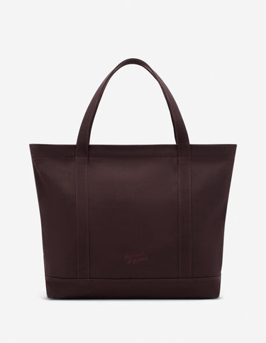 Bold Fox Head Large Tote Bag Pecan Brown