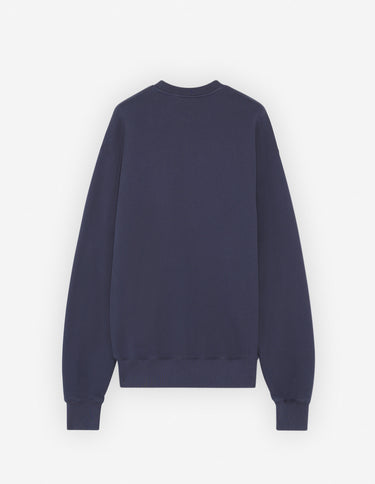 Speedy Fox Patch Comfort Sweatshirt Ink Blue