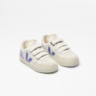 Kids' V-90 LEATHER WHITE ACAI LAVANDE