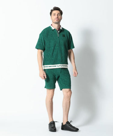 Men's Fader Pile Shorts Green