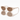 Ray-Ban RB4457D BIO-BASED - Frame Polished Opal Beige / Lenses Dark Brown
