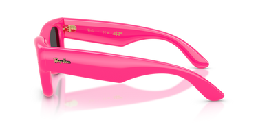 Ray-Ban WAYFARER PUFFER - Frame Polished Fucsia / Lenses Ultra Black