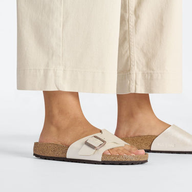 Women's Catalina Birko-Flor Graceful Pearl White Medium/Narrow