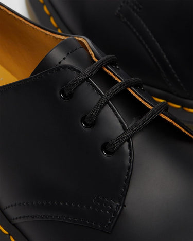 Unisex 1461 Smooth Leather Oxford Shoes Black Smooth