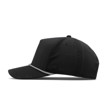 Odysea Rope Links Hydro Performance Snapback Hat Black