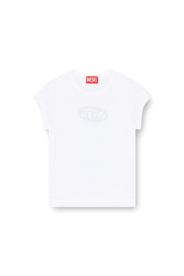 T-Angie T-shirt with peekaboo logo White