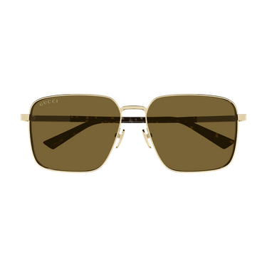 Men's Gucci GG1965SK-003 Sunglass GOLD/HAVANA
