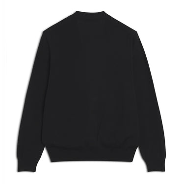 Bold Fox Head Patch Regular Cardigan Black
