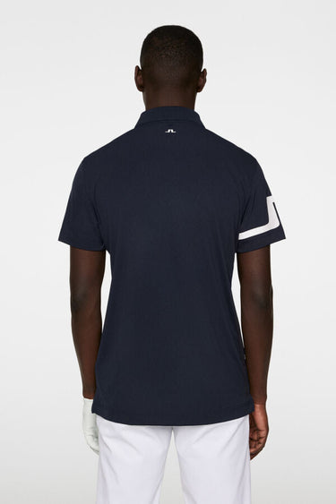 J.LINDEBERG HEATH GOLF POLO JL NAVY