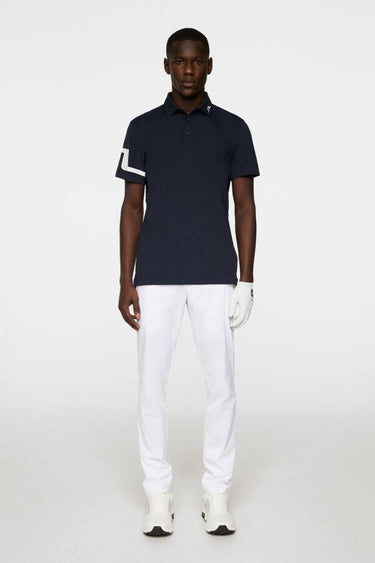 J.LINDEBERG HEATH GOLF POLO JL NAVY