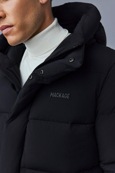GRAYDON-CITY light down jacket Black