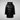 Girls' animal free puffer jacket Millie in black