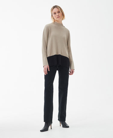Barbour Amal Knitted Jumper Light Fawn