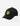Large Fox Head Embroidery 6p Cap Black