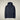 Men's HIRAM Hooded Parka in Blue Black