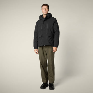 Men's Parka mod. Hiram in Black