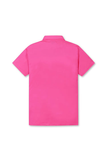 Women's Athletic Neon Polo HOT PINK
