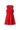 Women's Mesh Knit Dress RED
