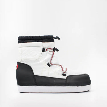 Women's Original Snow Short Quilted Boot White/black