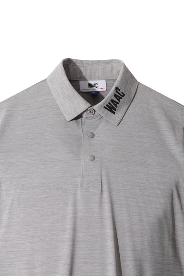 Men's Athletic Essential Melange Polo GREY