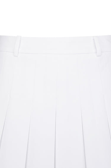 Women Athletic A-line gather Skort White