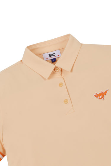 Women's ATHLETIC Flying WAACKY Pique Polo Orange