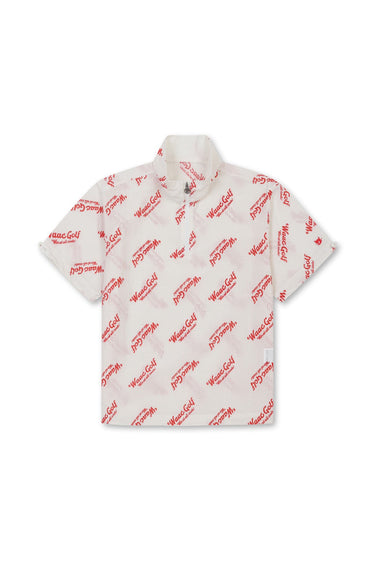 Women's Retro Logo SS Anorak IVORY