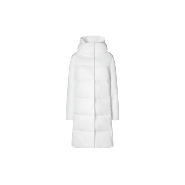 Woman's animal free puffer jacket Sibyl in White