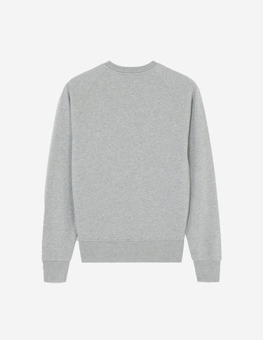 Women's Tricolor Fox Patch Adjusted Sweatshirt Grey Melange