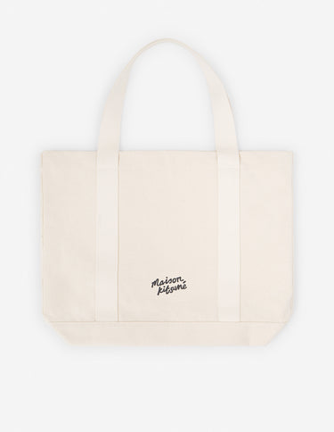 Fox Head Tote Bag Ecru