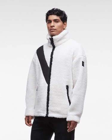Red Rooster Zip Up Ivory