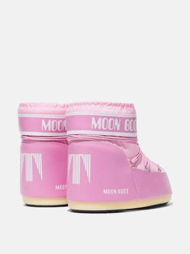 Icon Low Pink Nylon Boots