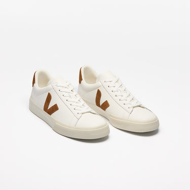 Women's CAMPO LEATHER WHITE COGNAC