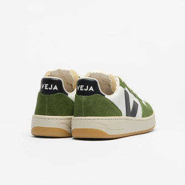 Women's V-10 LEATHER WHITE BLACK MILITAR