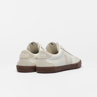 Women's VOLLEY LEATHER WHITE NATURAL BARK