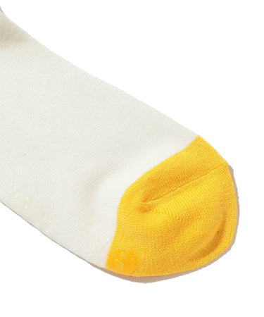Men's High Crew Socks White