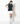 Women's Gauge Pleats Skirt White