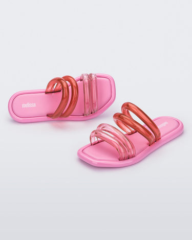 Melissa Airbubble Slide Pink/transparent Pink