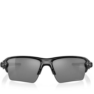 FLAK 2.0 XL POLISHED BLACK W/ PRIZM BLACK POLARIZED
