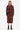 MAISON KITSUNÉ CAMO FOX LONG SWEAT DRESS WINE LEES DESIGN